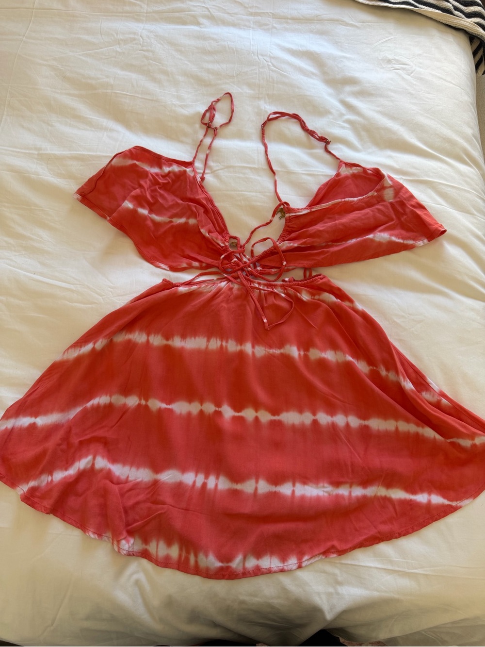 Indah Ari Tie-Dye mini dress